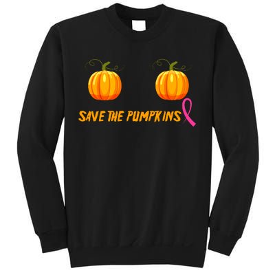 Save The Pumpkins Breast Cancer Sweatshirt