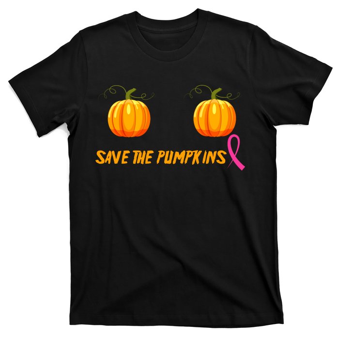 Save The Pumpkins Breast Cancer T-Shirt