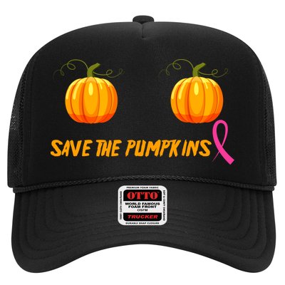 Save The Pumpkins Breast Cancer Trucker Hat