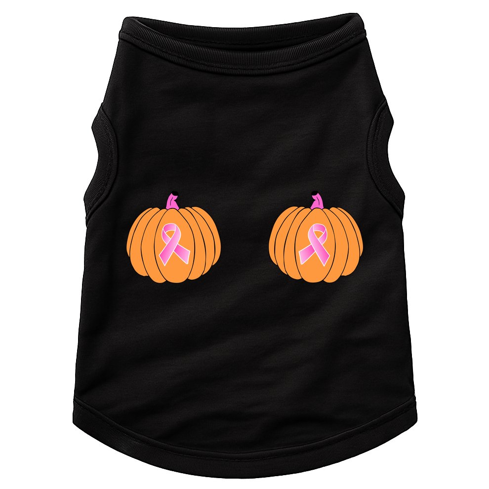 Save The Pumpkins Breast Cancer Ribbon Doggie Tank