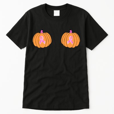 Save The Pumpkins Breast Cancer Ribbon Tall T-Shirt