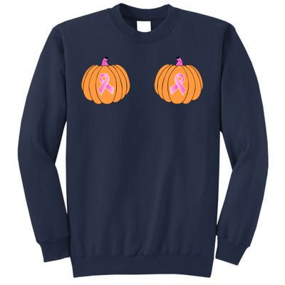 Save The Pumpkins Breast Cancer Ribbon Sweatshirt