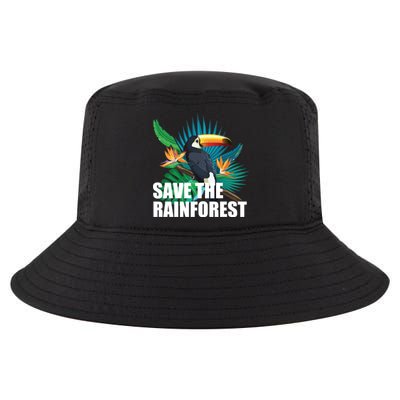 Save the Rainforest -  Protect the Wildlife Cool Comfort Performance Bucket Hat