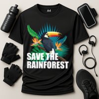Save the Rainforest -  Protect the Wildlife Performance Shirt