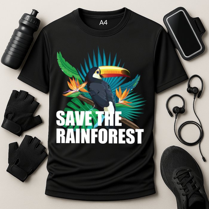 Save the Rainforest -  Protect the Wildlife Performance Shirt