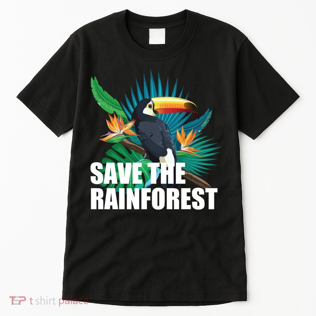 Save the Rainforest -  Protect the Wildlife Tall T-Shirt