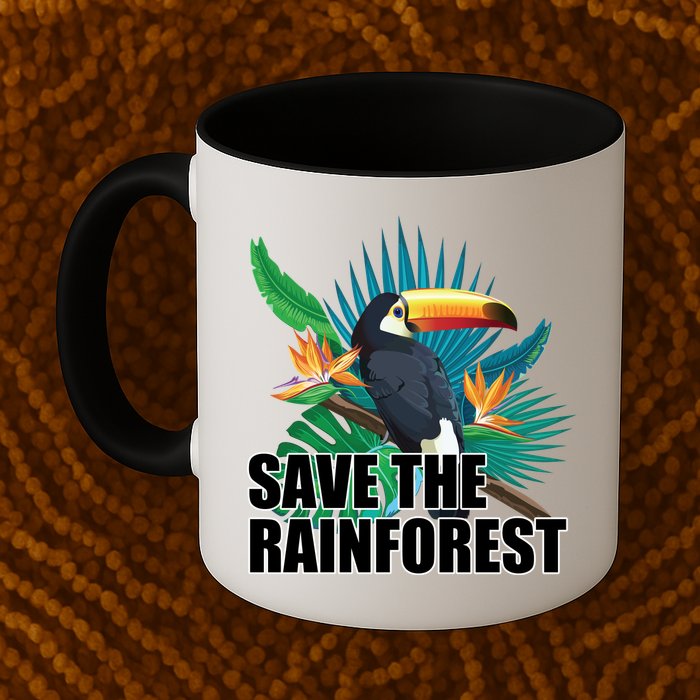 Save the Rainforest -  Protect the Wildlife Mug