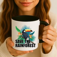Save the Rainforest -  Protect the Wildlife Mug