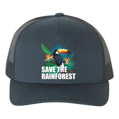 Save the Rainforest -  Protect the Wildlife Yupoong Adult 5-Panel Trucker Hat