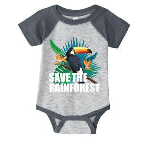 Save the Rainforest -  Protect the Wildlife Infant Baby Jersey Bodysuit