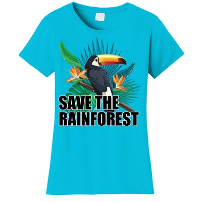 Save the Rainforest -  Protect the Wildlife Women's T-Shirt