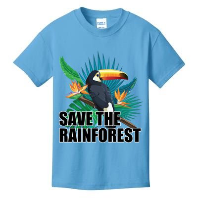 Save the Rainforest -  Protect the Wildlife Kids T-Shirt