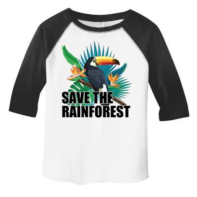 Save the Rainforest -  Protect the Wildlife Toddler Fine Jersey T-Shirt