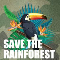 Save The Rainforest Legacy Tie Dye Trucker Hat
