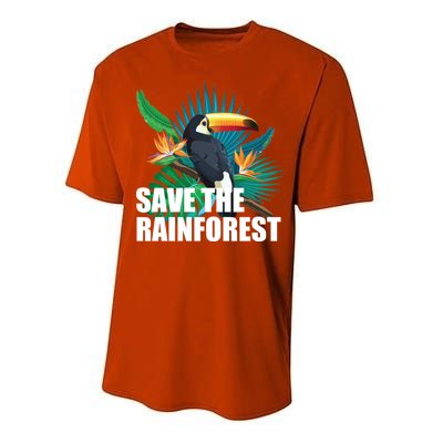 Save The Rainforest Performance Sprint T-Shirt