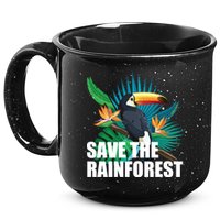 Save The Rainforest 15oz Campfire Ceramic Mug