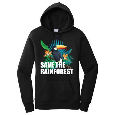Save The Rainforest Women's Pullover Hoodie