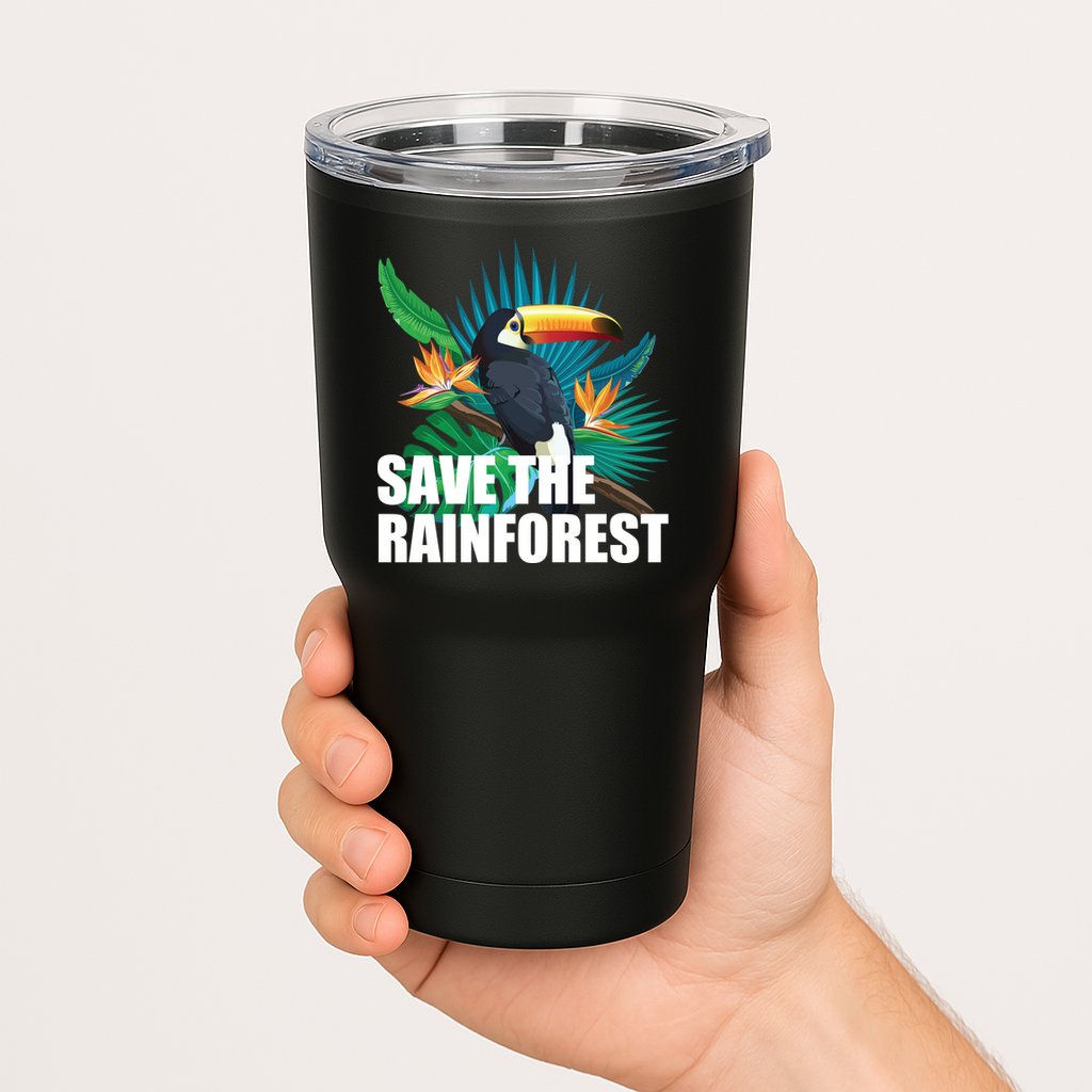 Save The Rainforest Tumbler