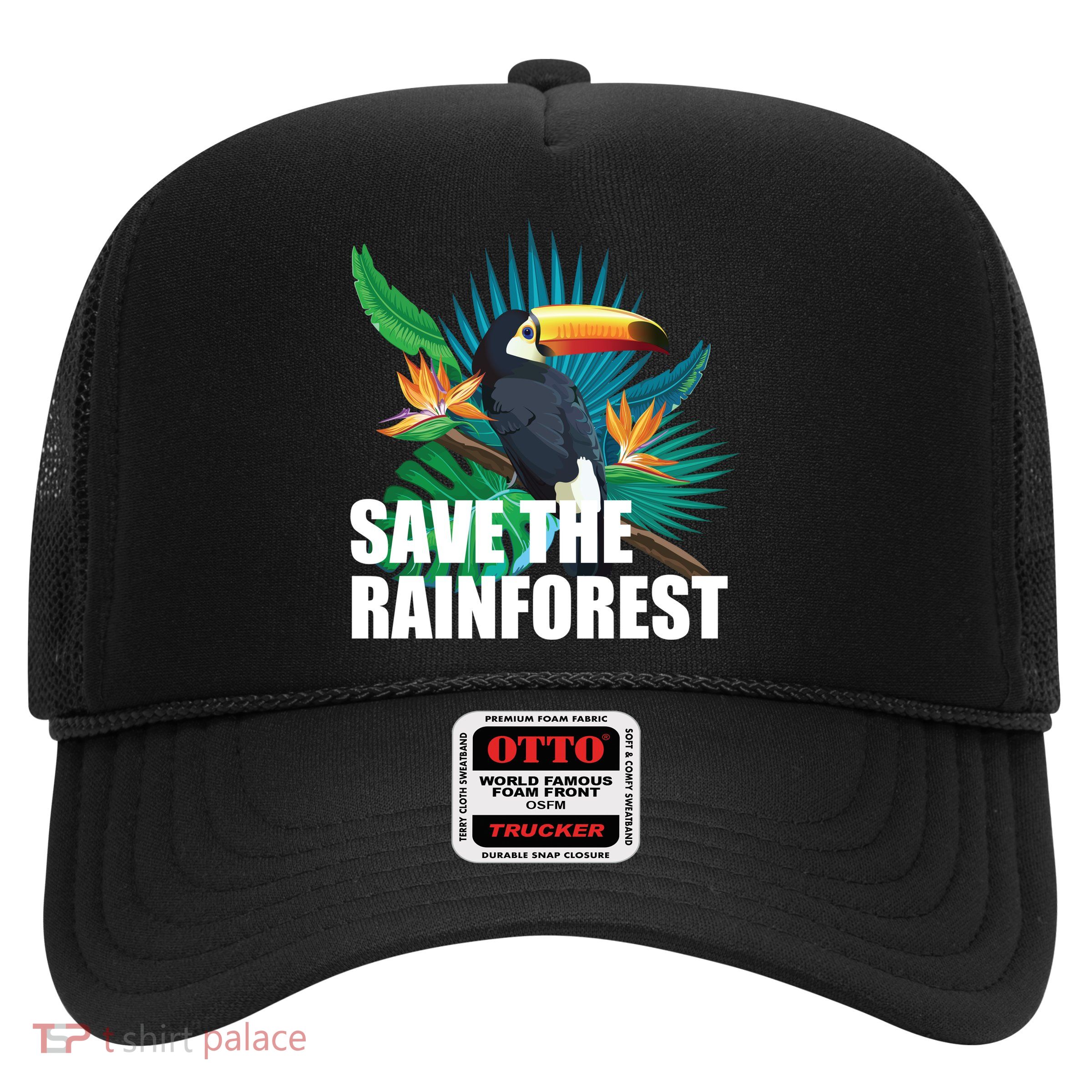 Save The Rainforest Trucker Hat