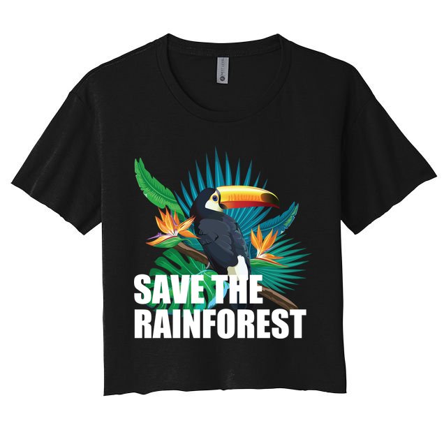 Save The Rainforest Crop Top
