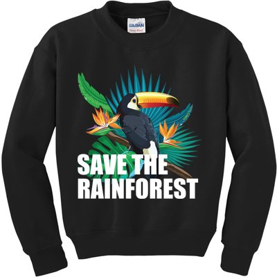 Save The Rainforest Kids Sweatshirt
