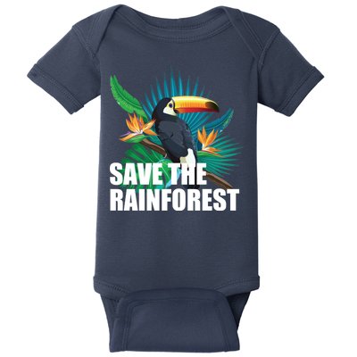 Save The Rainforest Baby Bodysuit