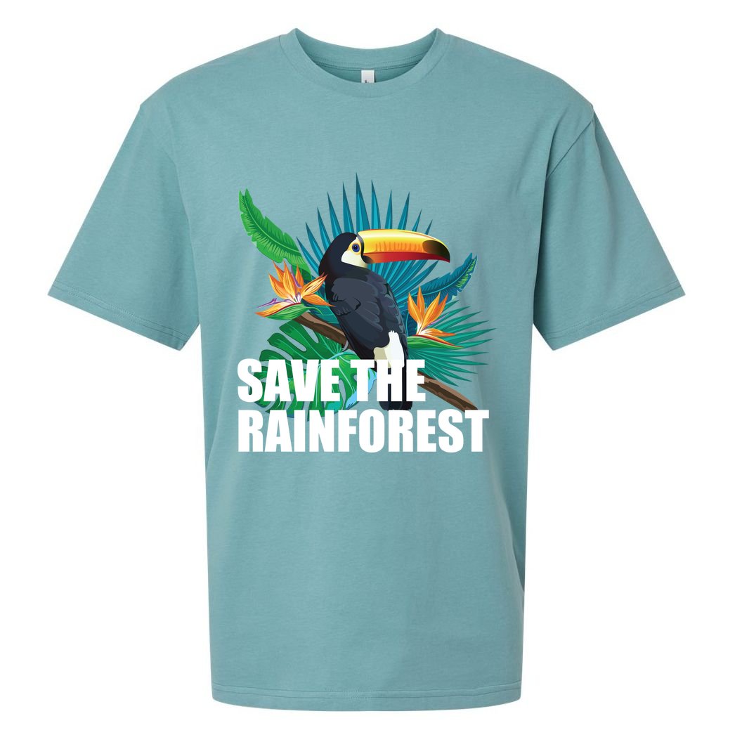 Save The Rainforest Sueded Cloud Jersey T-Shirt