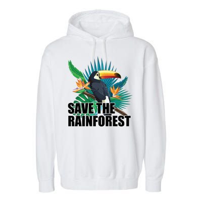 Save The Rainforest Garment-Dyed Fleece Hoodie