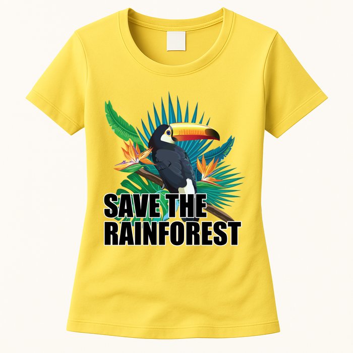 Save The Rainforest Womens T-Shirt