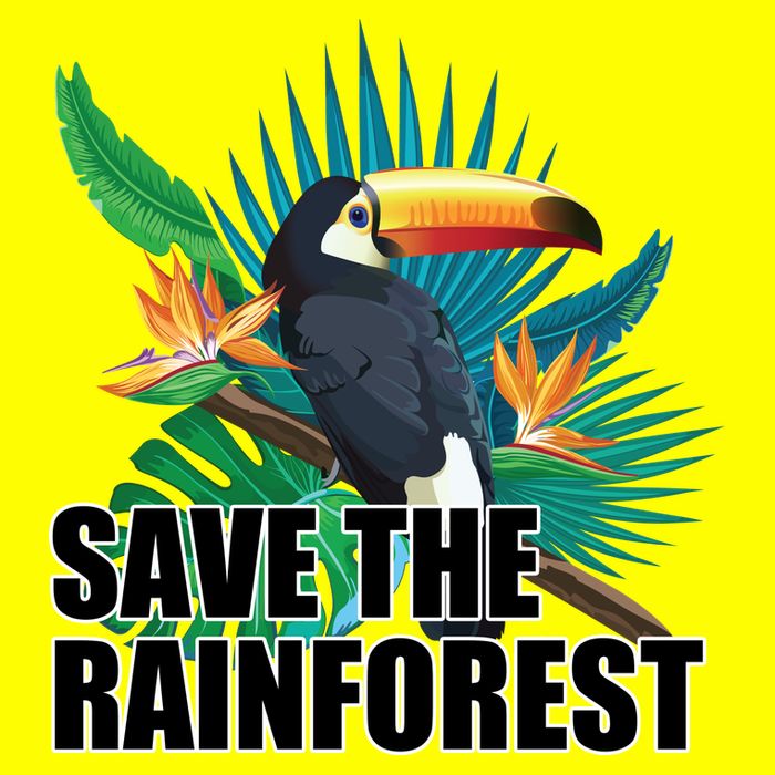 Save The Rainforest Womens T-Shirt