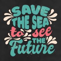 Save The Sea To See The Future Cool Comfort Performance Bucket Hat