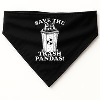 Save the Trash Pandas Funny Raccoon USA-Made Doggie Bandana
