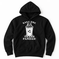 Save the Trash Pandas Funny Raccoon Hoodie