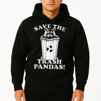 Save the Trash Pandas Funny Raccoon Hoodie