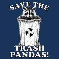 Save the Trash Pandas Funny Raccoon Infant Baby Jersey Bodysuit
