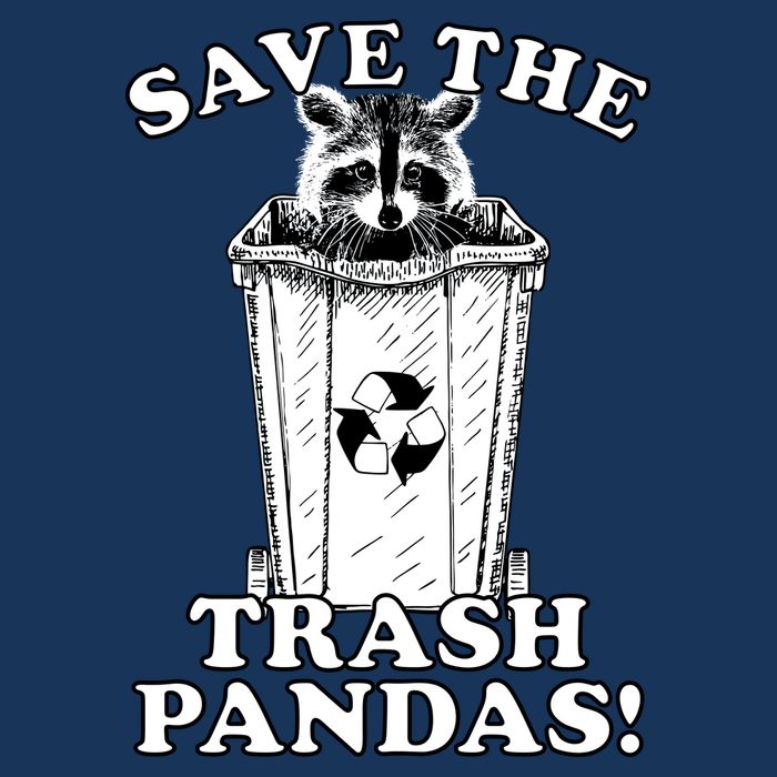 Save the Trash Pandas Funny Raccoon Infant Baby Jersey Bodysuit