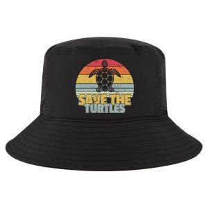 Save The Turtles Retro Style Cool Comfort Performance Bucket Hat