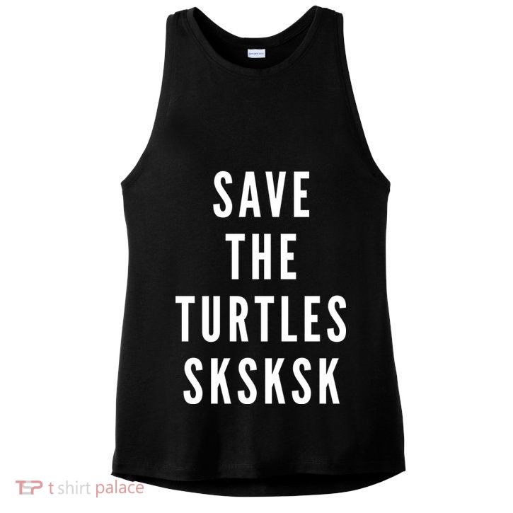 Save The Turtles SKSKSK Ladies PosiCharge Tri-Blend Wicking Tank