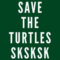 Save The Turtles SKSKSK Tall Long Sleeve T-Shirt