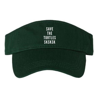 Save The Turtles SKSKSK Valucap Bio-Washed Visor