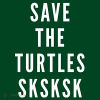 Save The Turtles SKSKSK Visor