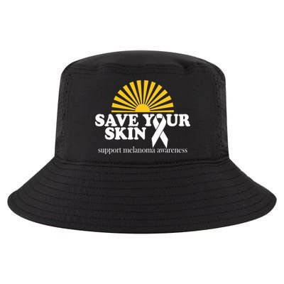 Save Your Skin Melanoma Awareness Cool Comfort Performance Bucket Hat