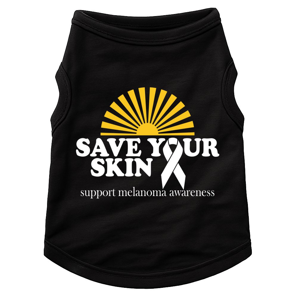 Save Your Skin Melanoma Awareness Doggie Tank