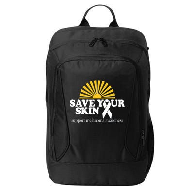 Save Your Skin Melanoma Awareness City Backpack