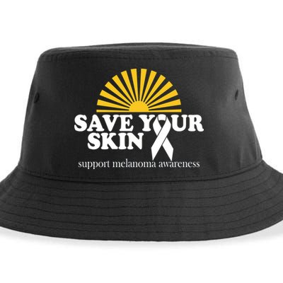 Save Your Skin Melanoma Awareness Sustainable Bucket Hat