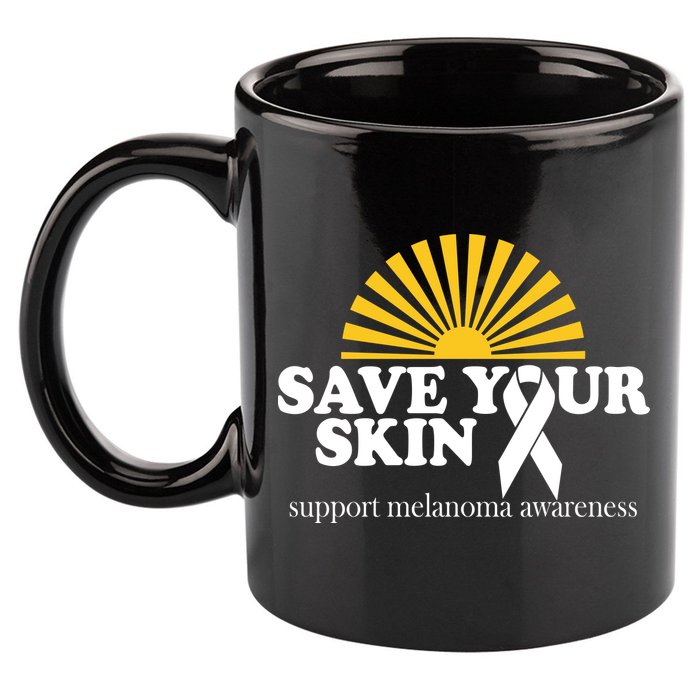 Save Your Skin Melanoma Awareness 11oz C Handle Ceramic Mug