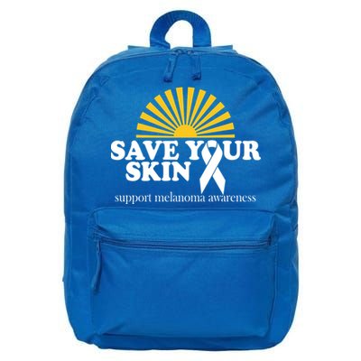 Save Your Skin Melanoma Awareness 16 in Basic Backpack