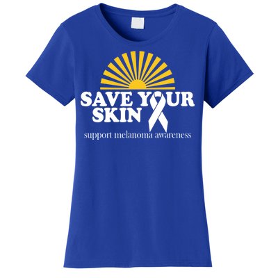 Save Your Skin Melanoma Awareness Women's T-Shirt