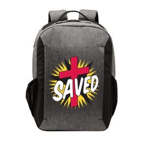 Saved Comic Cross Vector Backpack