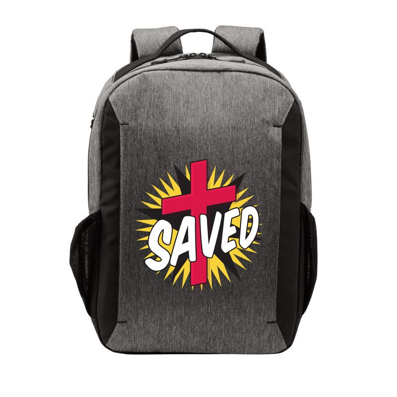 Saved Comic Cross Vector Backpack